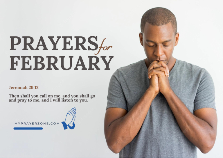 Prayer For The Month Of February